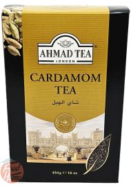 Ahmad Tea London cardamom tea made with black tea, loose leaf, 16-ounce box (case of 24)